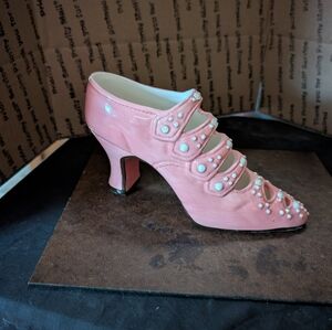 Chic Pink Women's Ceramic Vase